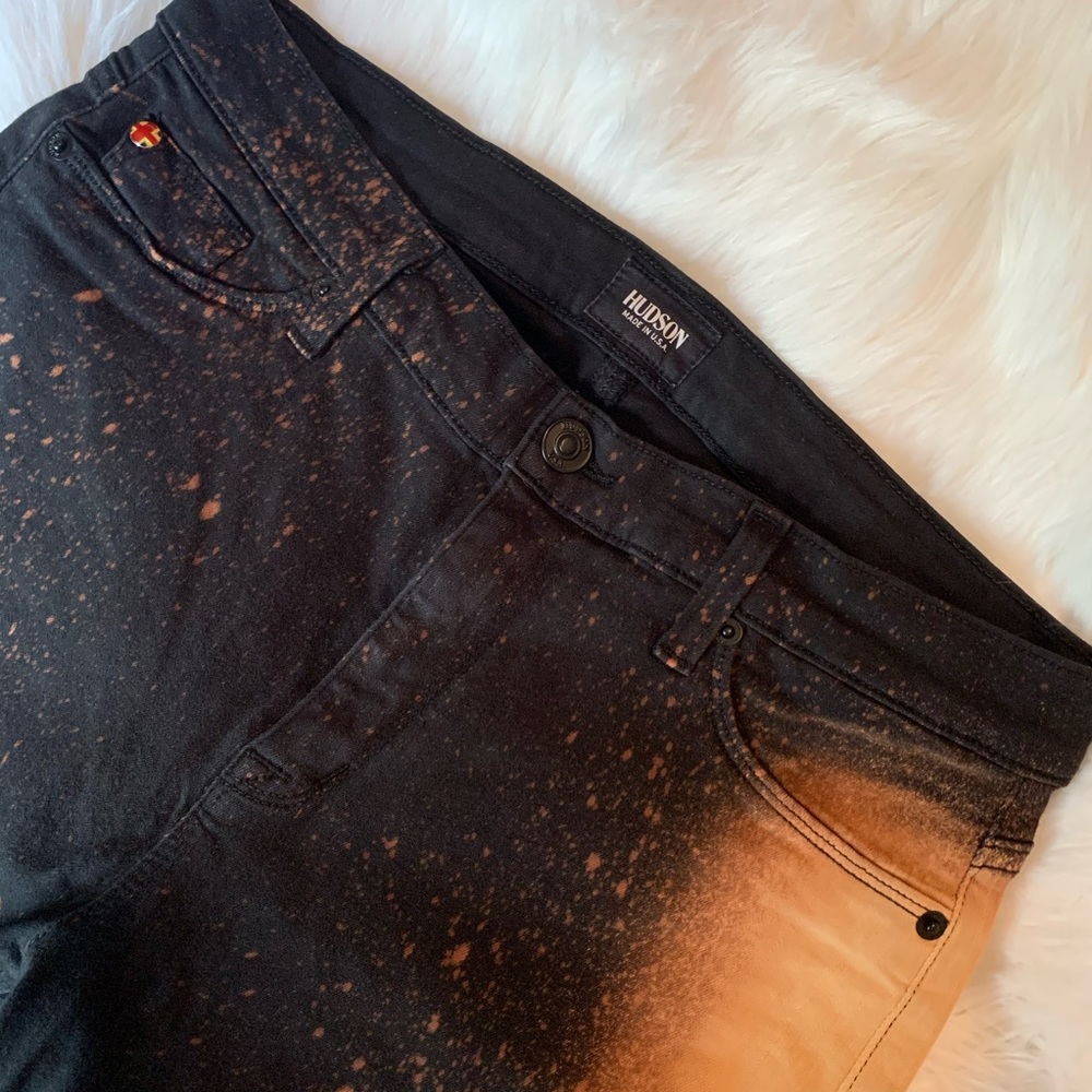 Hudson Nico Bleached Super Skinny Jeans